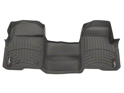 Weathertech DigitalFit Front Over the Hump Floor Liner; Gray (09-14 F-150 SuperCab, SuperCrew)