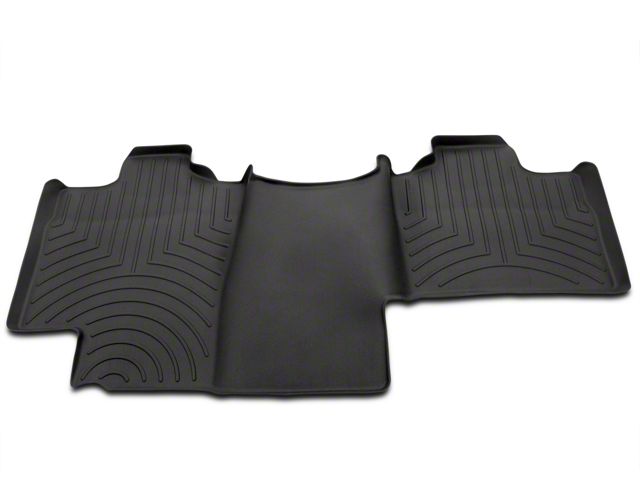 Weathertech DigitalFit Rear Floor Liner; Black (04-08 F-150 SuperCab, SuperCrew)