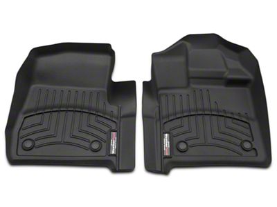 Weathertech DigitalFit Front Floor Liners; Black (15-25 F-150 Regular Cab)