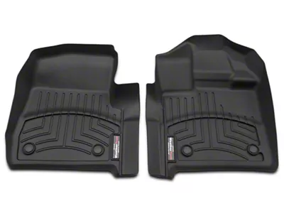 Weathertech DigitalFit Front Floor Liners; Black (15-24 F-150 Regular Cab)