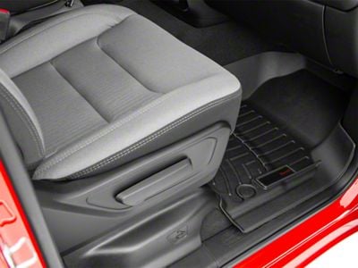 Weathertech DigitalFit Front Floor Liners; Black (19-24 RAM 1500 Crew Cab)