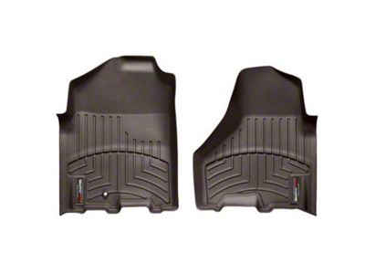 Weathertech DigitalFit Front Floor Liners; Cocoa (09-12 RAM 1500 Crew Cab)