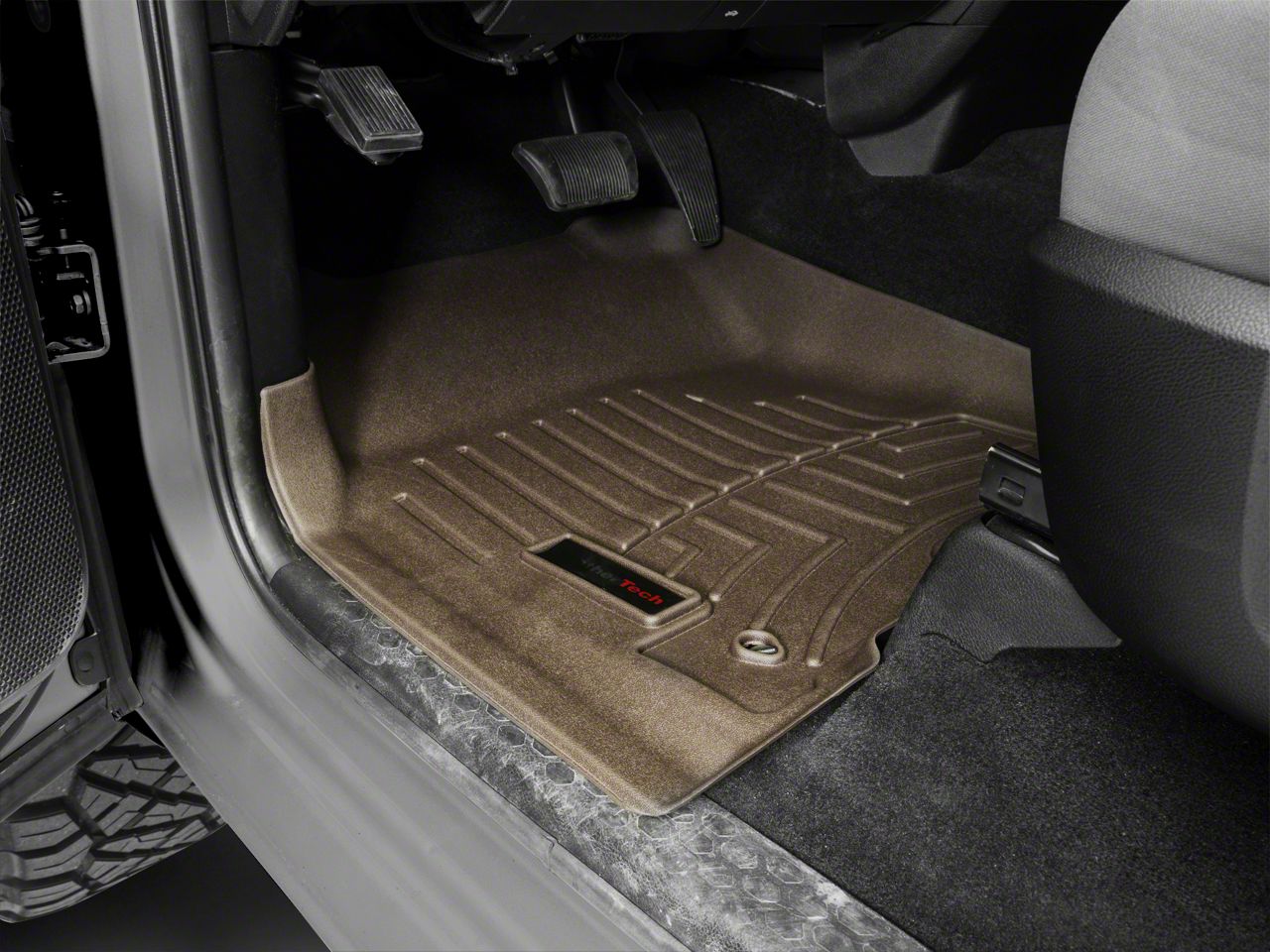 WeatherTech Tappetini Auto Ad Alte Prestazioni Per Dodge Ram 1500 Quad Cab (2019-2023) - FloorLiner Nero