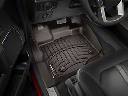Weathertech DigitalFit Front Floor Liners; Cocoa (15-24 F-150 SuperCab, SuperCrew)