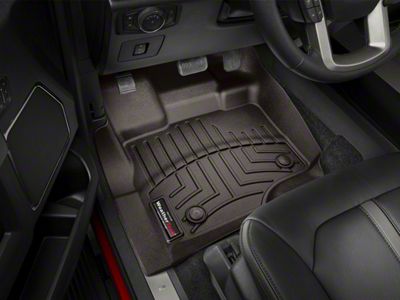 Weathertech DigitalFit Front Floor Liners; Cocoa (15-24 F-150)