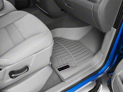 Weathertech DigitalFit Front Floor Liners; Gray (02-08 RAM 1500 w/ Automatic Transmission)