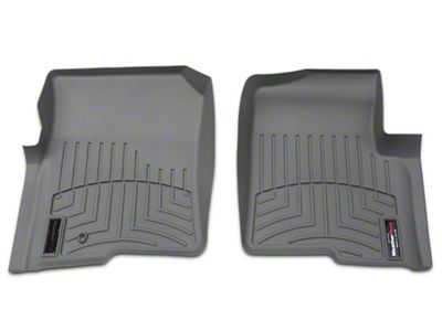 Weathertech DigitalFit Front Floor Liners; Gray (04-08 F-150 w/o Floor Shifter)