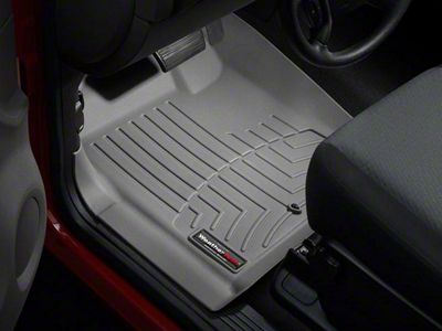 Weathertech DigitalFit Front Floor Liners; Gray (07-13 Sierra 1500)
