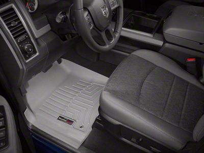 Weathertech DigitalFit Front Floor Liners; Gray (09-18 RAM 1500)