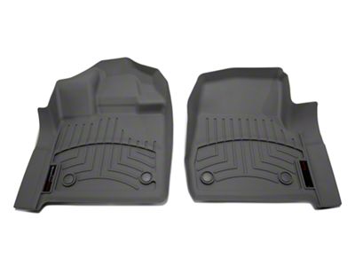 Weathertech DigitalFit Front Floor Liners; Gray (15-25 F-150 Regular Cab)