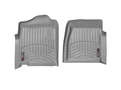 Weathertech DigitalFit Front Floor Liners; Gray (99-06 Silverado 1500 Regular Cab)