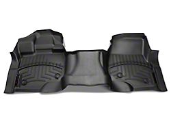 Weathertech DigitalFit Front Over the Hump Floor Liner; Black (15-25 F-150)