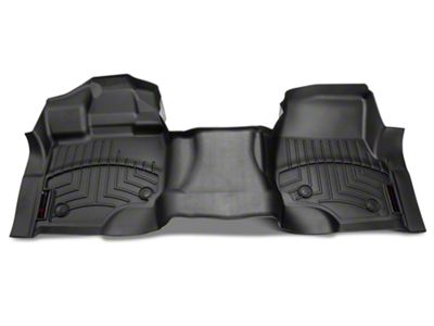 Weathertech DigitalFit Front Over the Hump Floor Liner; Black (15-25 F-150)