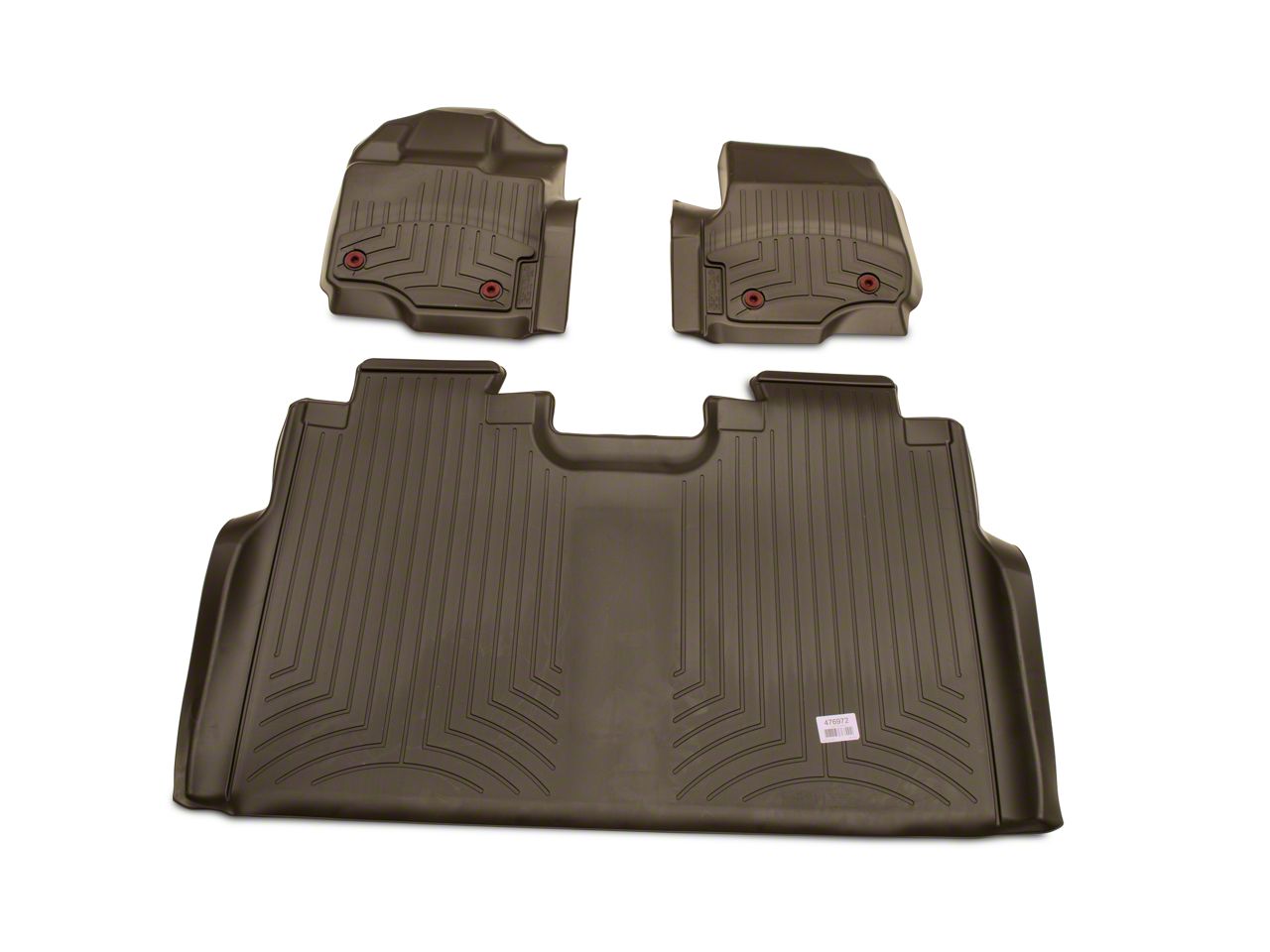 WeatherTech Tappetini per Ford F-150 - SuperCab (Cabina Lunga) - Sedili