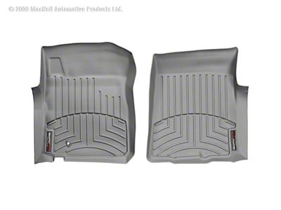 Weathertech DigitalFit Front and Rear Floor Liners; Gray (00-03 F-150 SuperCab)