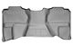 Weathertech DigitalFit Front and Rear Floor Liners; Gray (07-13 Silverado 1500 Extended Cab)