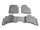 Weathertech DigitalFit Front and Rear Floor Liners; Gray (09-18 RAM 1500 Quad Cab)