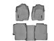Weathertech DigitalFit Front and Rear Floor Liners; Gray (99-06 Silverado 1500 Extended Cab)