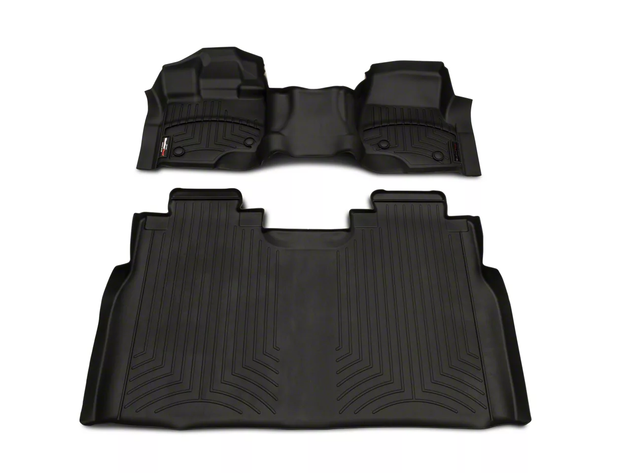 Weathertech F150 DigitalFit Front Over the Hump and Rear Floor Liners
