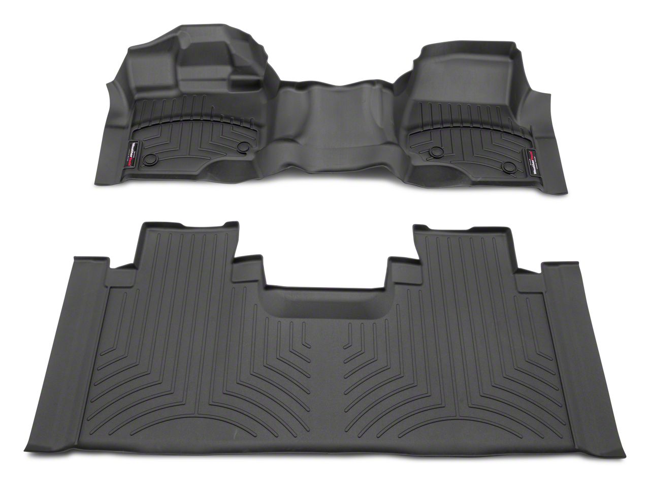 Weathertech F150 DigitalFit Front Over the Hump and Rear Floor Liners