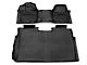 Weathertech DigitalFit Front Over the Hump and Rear Floor Liners for Vinyl Floors; Black (15-24 F-150 SuperCrew)