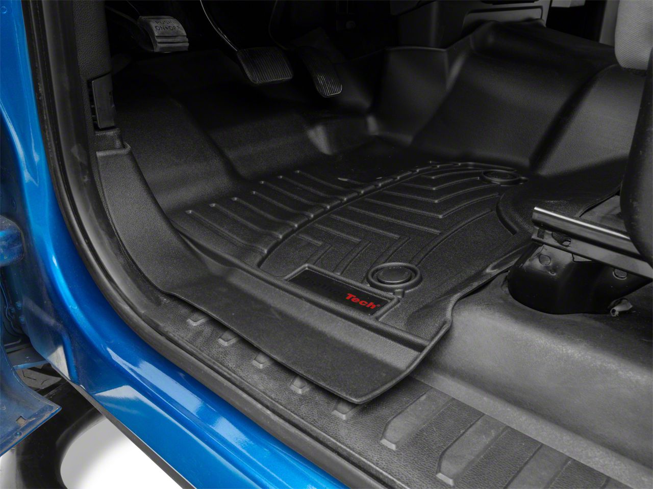 Weathertech F150 DigitalFit Front Over the Hump and Rear Floor Liners