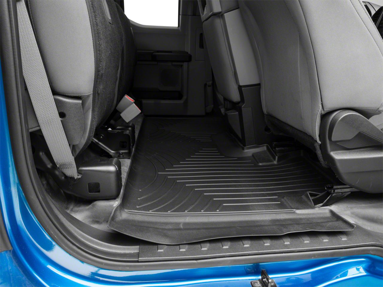 Weathertech F150 DigitalFit Front Over the Hump and Rear Floor Liners