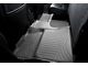 Weathertech DigitalFit Front Over the Hump and Rear Floor Liners; Gray (07-13 Silverado 1500 Crew Cab)