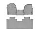 Weathertech DigitalFit Front Over the Hump and Rear Floor Liners; Gray (15-24 F-150 SuperCab)