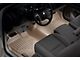 Weathertech DigitalFit Front Over the Hump and Rear Floor Liners; Tan (07-13 Silverado 1500 Extended Cab)