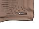 Weathertech DigitalFit Front Over the Hump and Rear Floor Liners; Tan (14-18 Silverado 1500 Double Cab)