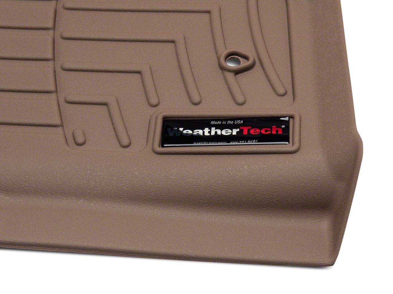 SMARTLINER Custom Fit Floor Mats - Tan - For 2007-2010 Ford Edge & Lincoln MKX (1st & 2nd Row)