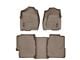 Weathertech DigitalFit Front and Rear Floor Liners; Tan (99-06 Silverado 1500 Extended Cab)