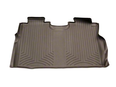 Weathertech DigitalFit Rear Floor Liner; Cocoa (15-25 F-150 SuperCab, SuperCrew)