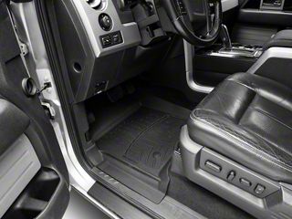 WeatherTech FloorLiner For 2001-2003 Ford F-150 – Front Row, Black (Part 440821)