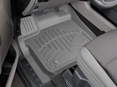 Weathertech Front Floor Liner HP; Gray (15-24 F-150)