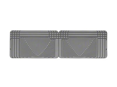 Weathertech All-Weather Rear Rubber Floor Mats; Gray (97-08 F-150 SuperCab, SuperCrew)