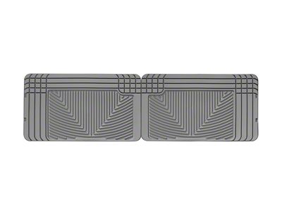 Weathertech All-Weather Rear Rubber Floor Mats; Gray (97-08 F-150 SuperCab, SuperCrew)