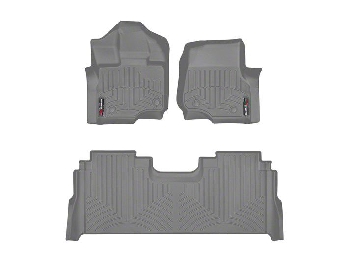 thumbnail image 2 of WeatherTech FloorLiner For 2025 Ford Super Duty – Heavy-Duty Custom Rear Floor Mat, Black TPE 2 of 2
