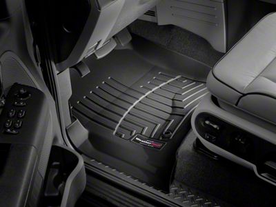 Weathertech DigitalFit Front Floor Liner; Black (04-08 F-150 w/o Floor Shifter)