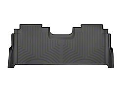Weathertech DigitalFit Rear Floor Liner; Black (21-24 F-150 SuperCrew w/ Front Bucket Seats & Rear Underseat Storage)