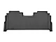 Weathertech DigitalFit Rear Floor Liner; Black (21-24 F-150 SuperCrew w/ Front Bucket Seats & Rear Underseat Storage)