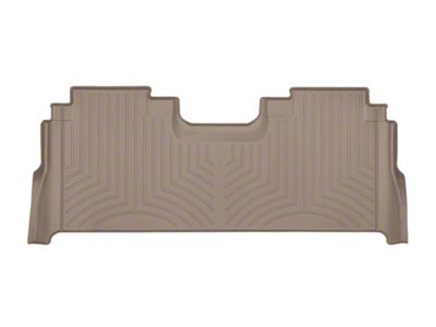 Weathertech DigitalFit Rear Floor Liner; Tan (21-25 F-150 SuperCrew w/ Front Bucket Seats & Rear Underseat Storage)