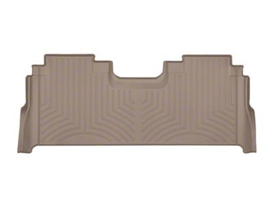 Weathertech DigitalFit Rear Floor Liner; Tan (21-24 F-150 SuperCrew w/ Front Bucket Seats & Rear Underseat Storage)