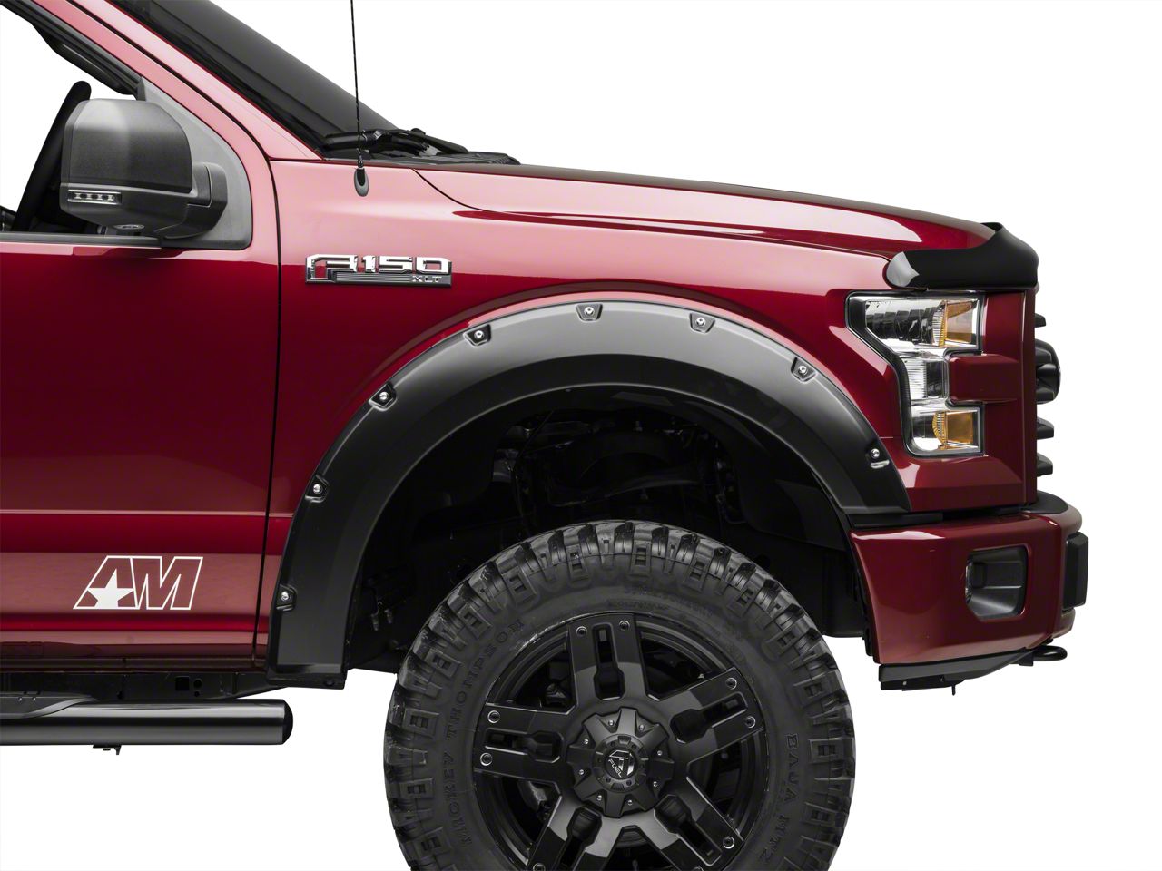 Weathertech F150 Stone and Bug Deflector; Dark Smoke 50252 (1520 F