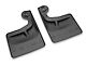 Weathertech No-Drill Mud Flaps; Rear; Black (21-24 F-150, Excluding Raptor)