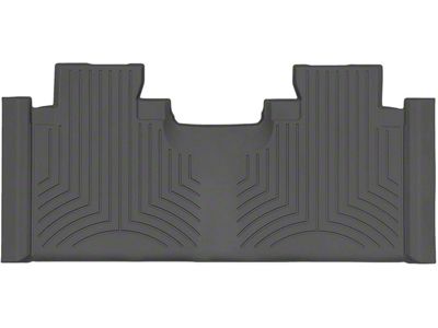 Weathertech Rear Floor Liner HP; Black (15-20 F-150 SuperCab w/ Front Bucket Seats)