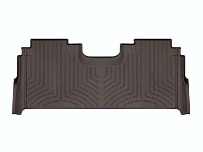 Weathertech Rear Floor Liner HP; Cocoa (21-25 F-150 SuperCrew w/ Front Bucket Seats & Rear Underseat Storage)
