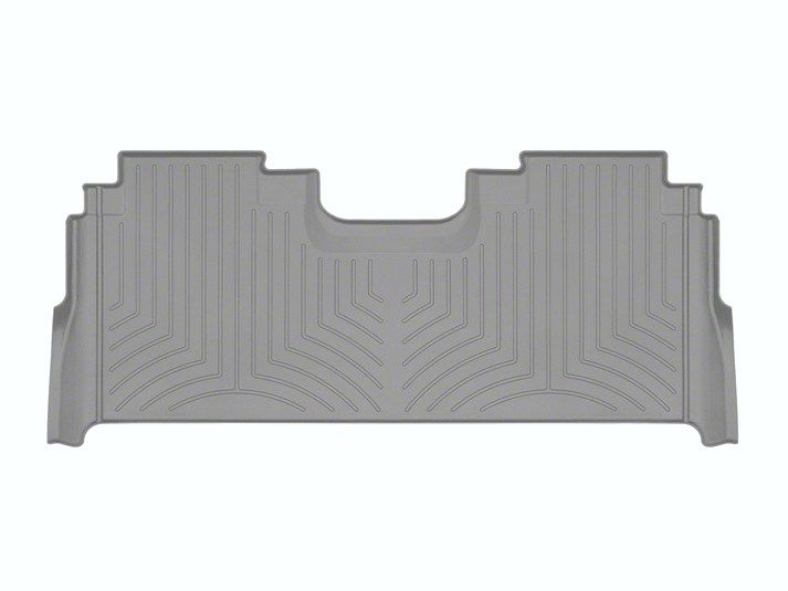 Weathertech F150 Rear Floor Liner HP; Gray 466976IM (2124 F150