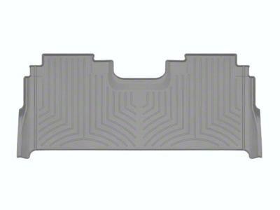 Weathertech Rear Floor Liner HP; Gray (21-24 F-150 SuperCrew w/ Front Bucket Seats & Rear Underseat Storage)